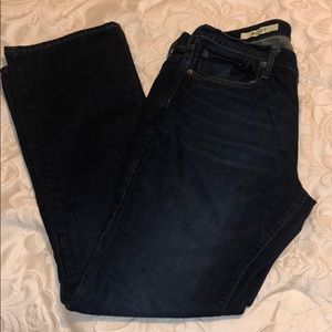 Men’s Gap Boot Dark Wash Jeans in 35x34